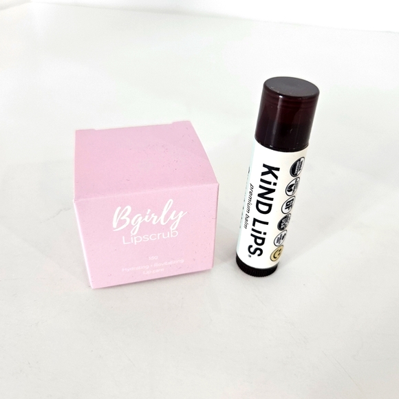 BGirly LipSauce | Vanilla Lip Scrub + Kind Lips Premium Lip Balm (Mint) - Picture 6 of 6